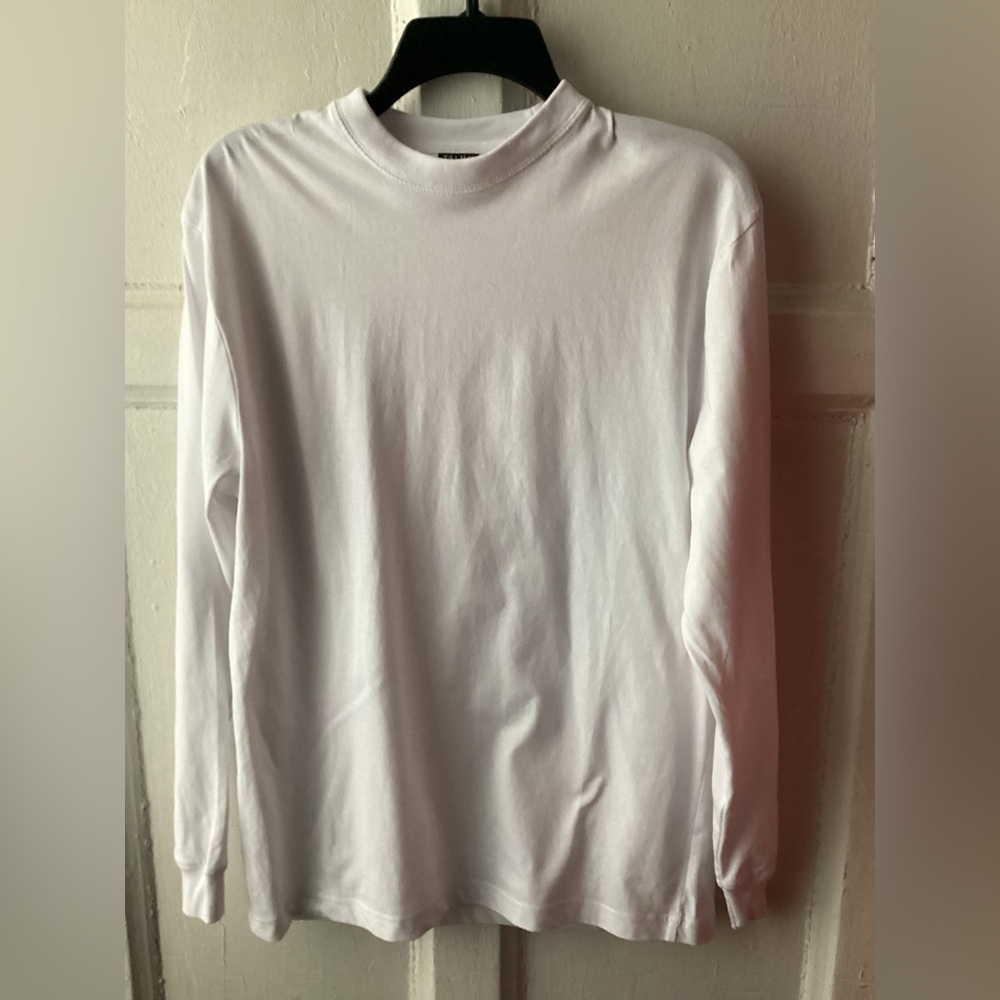 Talha Classic White Long Sleeve Shirt
